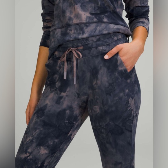 NWOT Lululemon Ready to Rulu Jogger Crop Diamond Dye Lunar Rock True Navy - Picture 3 of 8